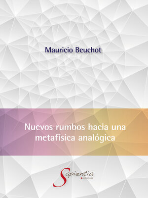 cover image of Nuevos rumbos hacia una metafísica analógica